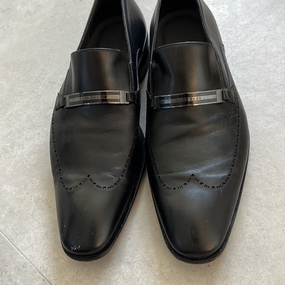 Hugo Boss men’s leather shoes, size 8 - Picture 2 of 7